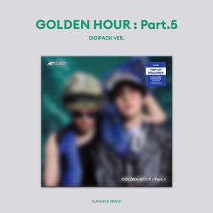 [PRE-ORDER] (U.S. VER.) ATEEZ (에이티즈) 14th Mini Album - [GOLDEN HOUR : PART.5] (UNIT DIGIPACK VER. + POP-UP EXCLUSIVE PHOTOCARD)