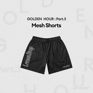 (U.S. VER.) ATEEZ (에이티즈) 12TH MINI ALBUM - [GOLDEN HOUR : Part.3] (MESH SHORTS)
