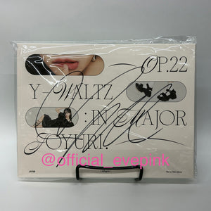 [AUTOGRAPHED] JO YURI (조유리) 1ST MINI ALBUM - [Op.22 Y-Waltz : in Major] (ALLEGRO VER.) - EVE PINK K-POP