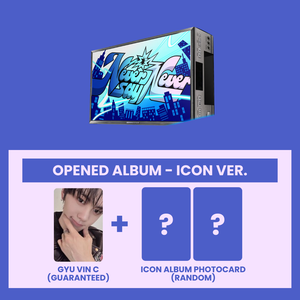 ZEROBASEONE (제로베이스원) 1st Full Album - [NEVER SAY NEVER] (PHOTOBOOK Ver.) (ICON VER. : OPENED ALBUM) - EVE PINK K-POP