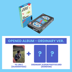 ZEROBASEONE (제로베이스원) 1st Full Album - [NEVER SAY NEVER] (PHOTOBOOK Ver.) (ORDINARY VER. : OPENED ALBUM)