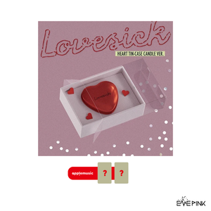 [PRE-ORDER] CHAERYEONG (채령) 1st Mini Album - [LOVESICK] (Heart Tin-Case Candle Ver. + EXCLUSIVE PHOTOCARD)