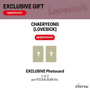 [PRE-ORDER] CHAERYEONG (채령) 1st Mini Album - [LOVESICK] (POCAALBUM Ver. + EXCLUSIVE PHOTOCARD)