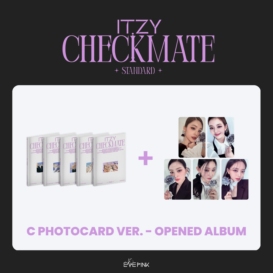 ITZY (있지) ALBUM - [CHECKMATE] (STANDARD EDITION : OPENED ALBUM