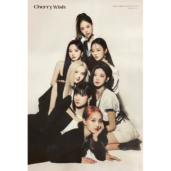 CHERRY BULLET - CHERRY WISH (FASCINATE VER) OFFICIAL POSTER