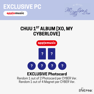 [PRE-ORDER] CHUU (츄) 1st Album - [XO, My Cyberlove] (Cyber Ver. +EXCLUSIVE PHOTOCARD)
