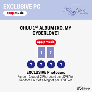 [PRE-ORDER] CHUU (츄) 1st Album - [XO, My Cyberlove] (Love Ver. +EXCLUSIVE PHOTOCARD)