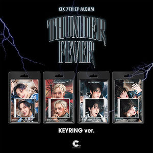 CIX (씨아이엑스) 7TH EP Album - [THUNDER FEVER] (Keyring Album VER.)