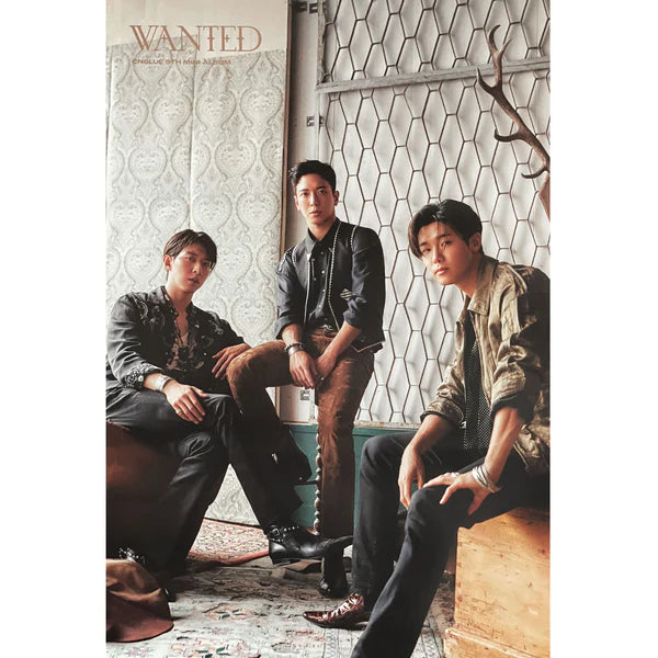 CNBLUE - WANTED (ALIVE VER) OFFICIAL POSTER