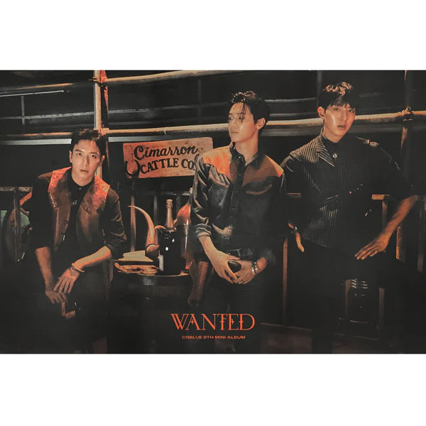 CNBLUE - WANTED (DEAD VER) OFFICIAL POSTER