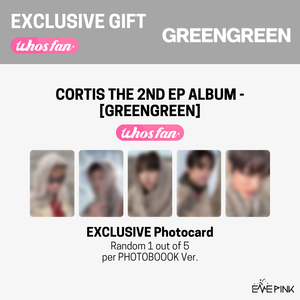 (KOR VER.) CORTIS The 2nd EP Album - [GREENGREEN] (+ EXCLUSIVE PHOTOCARD) - EVE PINK K-POP