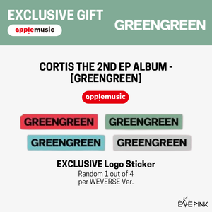 [PRE-ORDER] (KOR VER.) CORTIS The 2nd EP Album - [GREENGREEN] (Weverse Albums Ver. + EXCLUSIVE GIFT) - EVE PINK K-POP