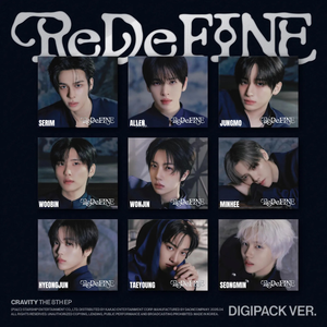 CRAVITY (크래비티) The 8th Album - [ReDeFINE] (DIGIPACK VER.) - EVE PINK K-POP