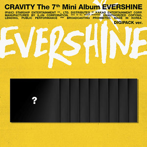 CRAVITY (크래비티) 7TH MINI ALBUM - [EVERSHINE] (DIGIPACK VER.)