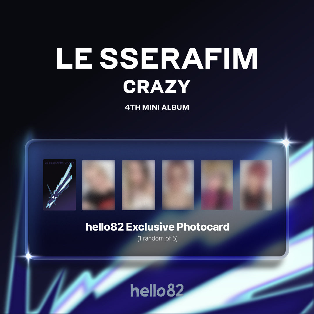 LE SSERAFIM - CRAZY (+hello82 EXCLUSIVE) – EVE PINK K-POP