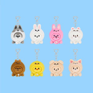 [PRE-ORDER] STRAY KIDS DOMINATE CELEBRATE MD - [SKZOO KEYRING LYING Ver.] - EVE PINK K-POP