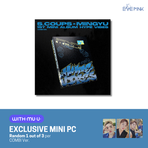 S.COUPS & MINGYU (SVT) 1st Mini Album - [HYPE VIBES] (Standard Ver. +EXCLUSIVE PHOTOCARD)
