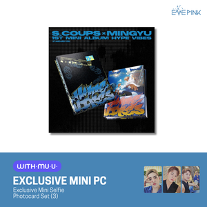 S.COUPS & MINGYU (SVT) 1st Mini Album - [HYPE VIBES] (Standard Ver. +EXCLUSIVE PHOTOCARD)