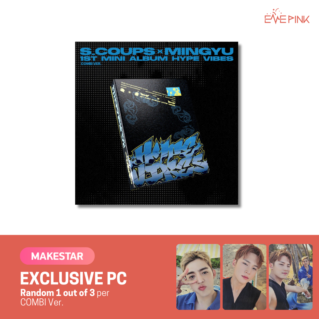 S.COUPS & MINGYU (SVT) 1st Mini Album - [HYPE VIBES] (Standard Ver