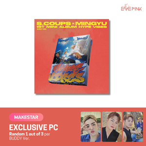 S.COUPS & MINGYU (SVT) 1st Mini Album - [HYPE VIBES] (Standard Ver. +EXCLUSIVE PHOTOCARD)