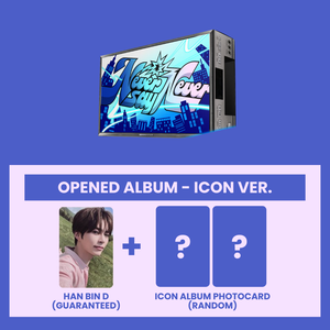 ZEROBASEONE (제로베이스원) 1st Full Album - [NEVER SAY NEVER] (PHOTOBOOK Ver.) (ICON VER. : OPENED ALBUM) - EVE PINK K-POP