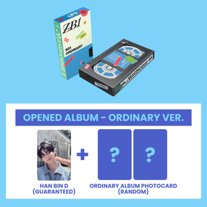 ZEROBASEONE (제로베이스원) 1st Full Album - [NEVER SAY NEVER] (PHOTOBOOK Ver.) (ORDINARY VER. : OPENED ALBUM)