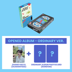 ZEROBASEONE (제로베이스원) 1st Full Album - [NEVER SAY NEVER] (PHOTOBOOK Ver.) (ORDINARY VER. : OPENED ALBUM)