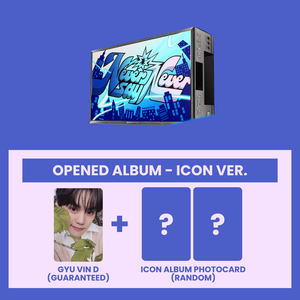 ZEROBASEONE (제로베이스원) 1st Full Album - [NEVER SAY NEVER] (PHOTOBOOK Ver.) (ICON VER. : OPENED ALBUM) - EVE PINK K-POP