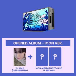ZEROBASEONE (제로베이스원) 1st Full Album - [NEVER SAY NEVER] (PHOTOBOOK Ver.) (ICON VER. : OPENED ALBUM) - EVE PINK K-POP