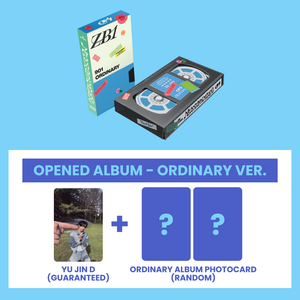 ZEROBASEONE (제로베이스원) 1st Full Album - [NEVER SAY NEVER] (PHOTOBOOK Ver.) (ORDINARY VER. : OPENED ALBUM)