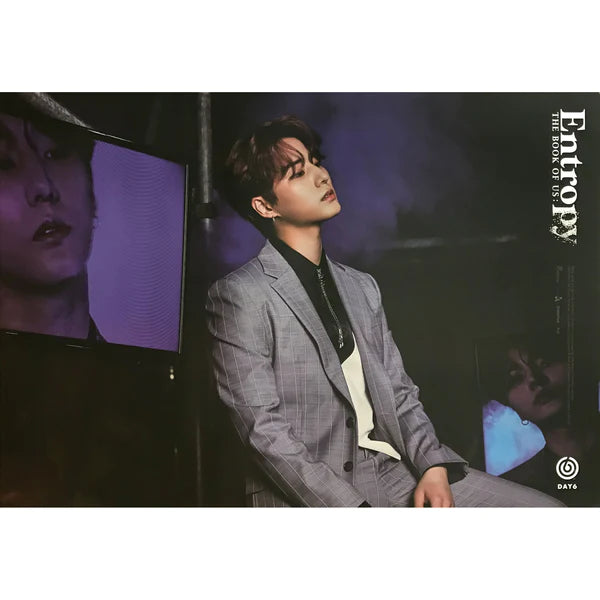 DAY6 - THE BOOK OF US : ENTROPY OFFICIAL POSTER - YOUNG K
