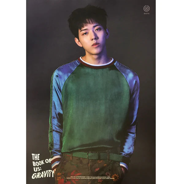 DAY6 - THE BOOK OF US : GRAVITY OFFICIAL POSTER - DOWOON