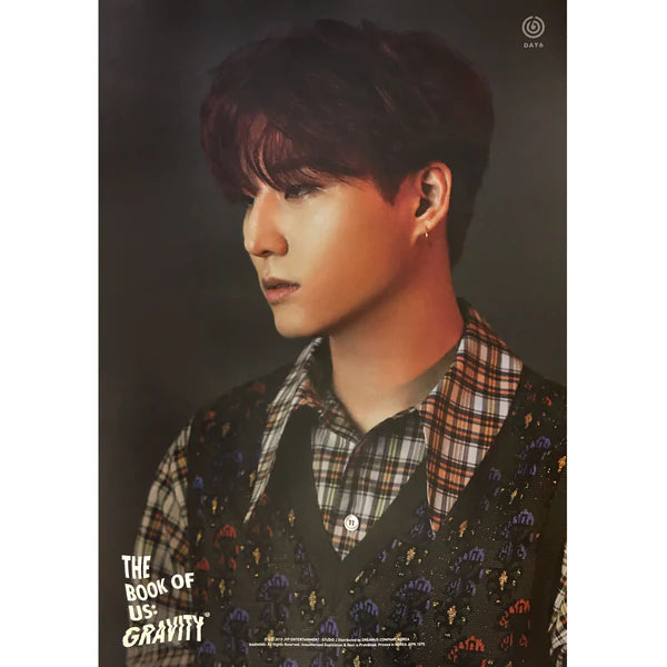 DAY6 - THE BOOK OF US : GRAVITY OFFICIAL POSTER - YOUNG K