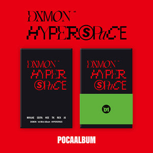 DXMON (다이몬) 1ST MINI ALBUM - [HYPERSPACE] (POCAALBUM)