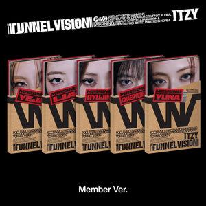 ITZY (있지) 11TH MINI ALBUM - [TUNNEL VISION] (Member Ver. +EXCLUSIVE PHOTOCARD)