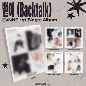 EVNNE (이븐) 1ST SINGLE ALBUM - [BACKTALK] (Digipack ver.) - EVE PINK K-POP