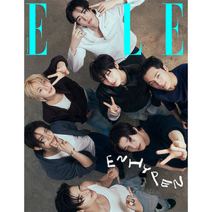 ELLE KOREA (엘르) - APRIL 2025 [COVER: ENHYPEN] - EVE PINK K-POP