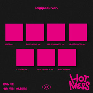 EVNNE (이븐) 4TH MINI ALBUM - [HOT MESS] (Digipack Ver.)