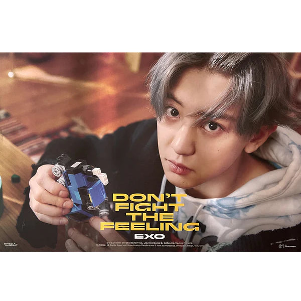 EXO - DON'T FIGHT THE FEELING (EXPANSION VER) OFFICIAL POSTER - CHANYEOL
