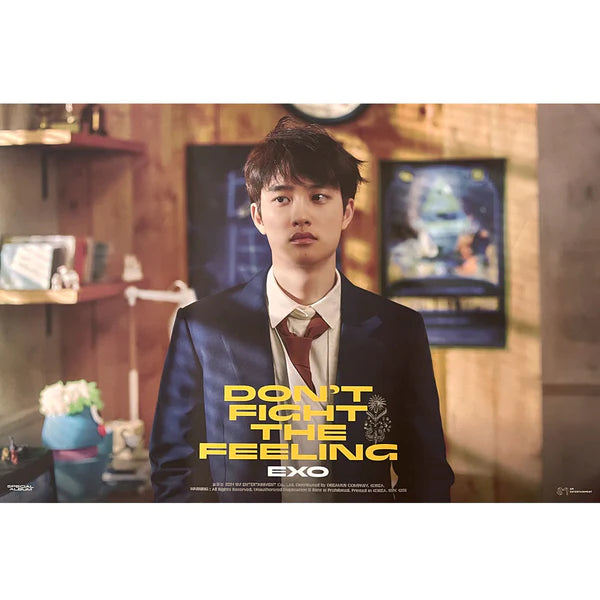 EXO - DON'T FIGHT THE FEELING (EXPANSION VER) OFFICIAL POSTER - DO