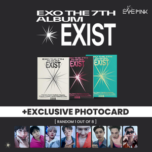 EXO (엑소) 7TH ALBUM - [EXIST] (Photo Book Ver.) (+EXCLUSIVE PHOTOCARD)
