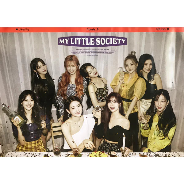 FROMIS_9 - MY LITTLE SOCIETY (MY SOCIETY VER) OFFICIAL POSTER