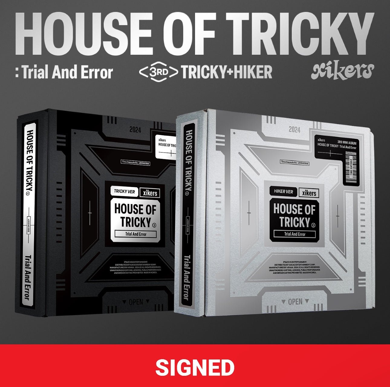 xikers - [HOUSE OF TRICKY: TRIAL AND ERROR] (+POP-UP
