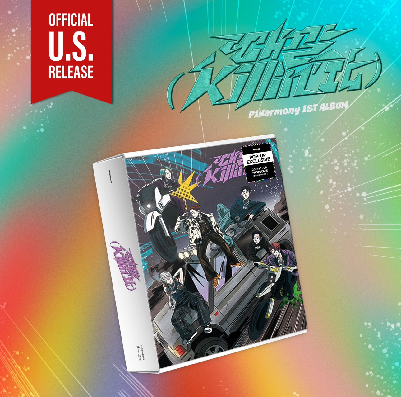 U.S. VER.) P1HARMONY 1ST ALBUM - [KILLIN' IT] (BOX SET VER