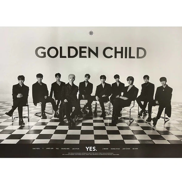 GOLDEN CHILD - YES OFFICIAL POSTER - CONCEPT 2