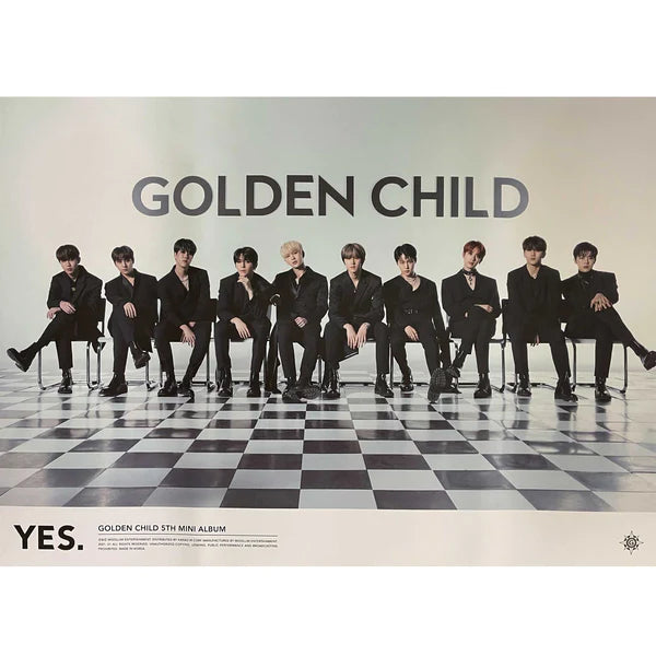 GOLDEN CHILD - YES OFFICIAL POSTER - CONCEPT 1