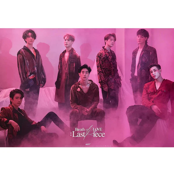 GOT7 - BREATH OF LOVE: LAST PIECE OFFICIAL POSTER - CONCEPT 3