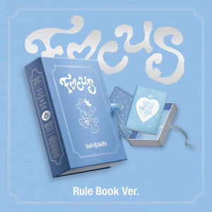Hearts2Hearts (하츠투하츠) 1st Mini Album - [FOCUS] (Rule Book Ver.) - EVE PINK K-POP