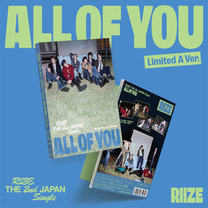 [PRE-ORDER] RIIZE (라이즈) 2nd Single Japanese Album - [All of You] - EVE PINK K-POP