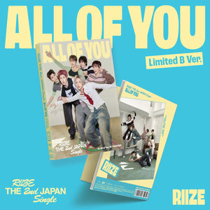 [PRE-ORDER] RIIZE (라이즈) 2nd Single Japanese Album - [All of You] - EVE PINK K-POP